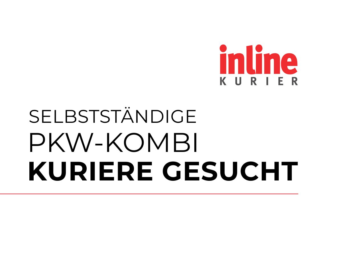 Wir suchen Verstärkung – PKW-Kombi Kuriere gesucht (m/w/d)